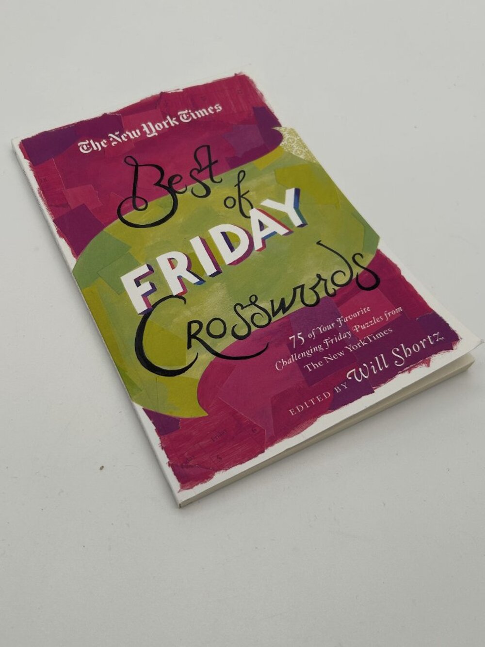 New York Times Best of Friday Crosswords Puzzle Book New